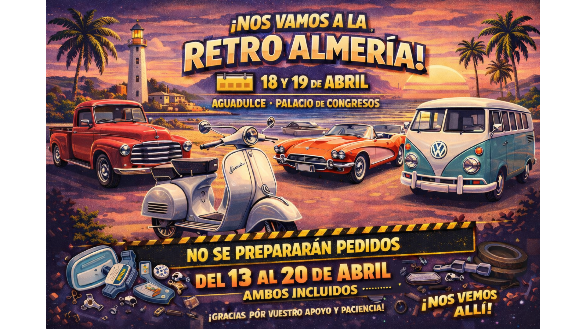 vespalmeria tienda online recambios repuestos vespa